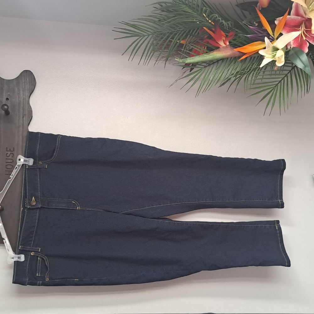 Michael Kors Izzy Cropped Skinny Jeans Size 16W